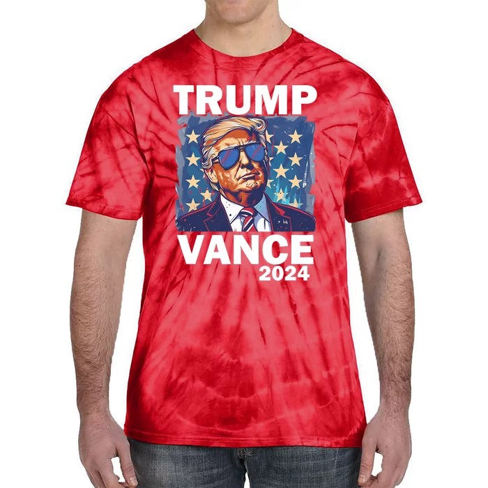 Trump Vance Presidential Election 2024 Tie-Dye T-Shirt