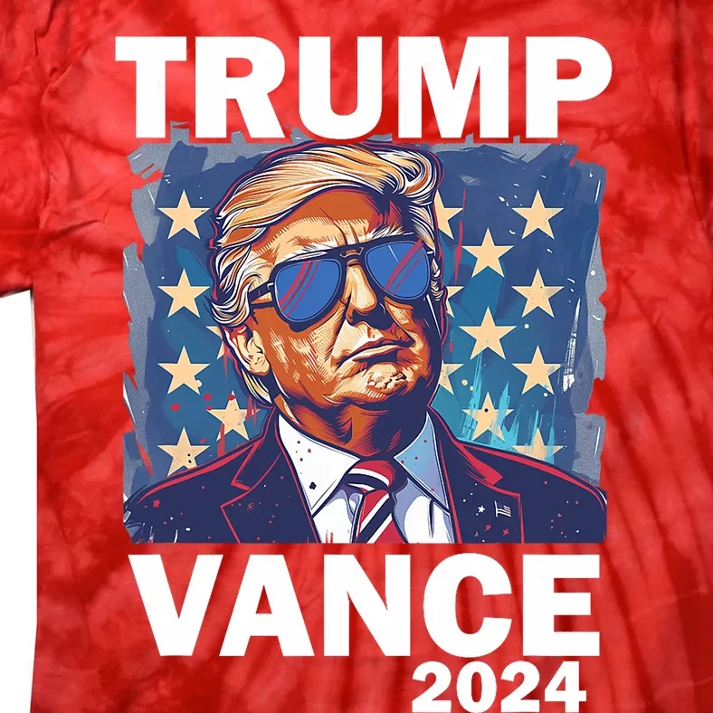 Trump Vance Presidential Election 2024 Tie-Dye T-Shirt