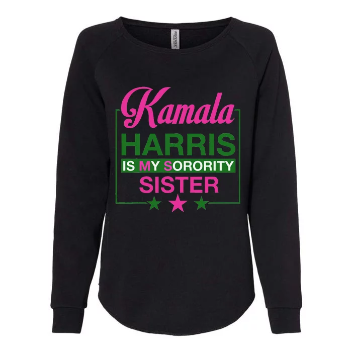 The Vice President Kamala Harris Is My Sorority Sister Womens California Wash Sweatshirt