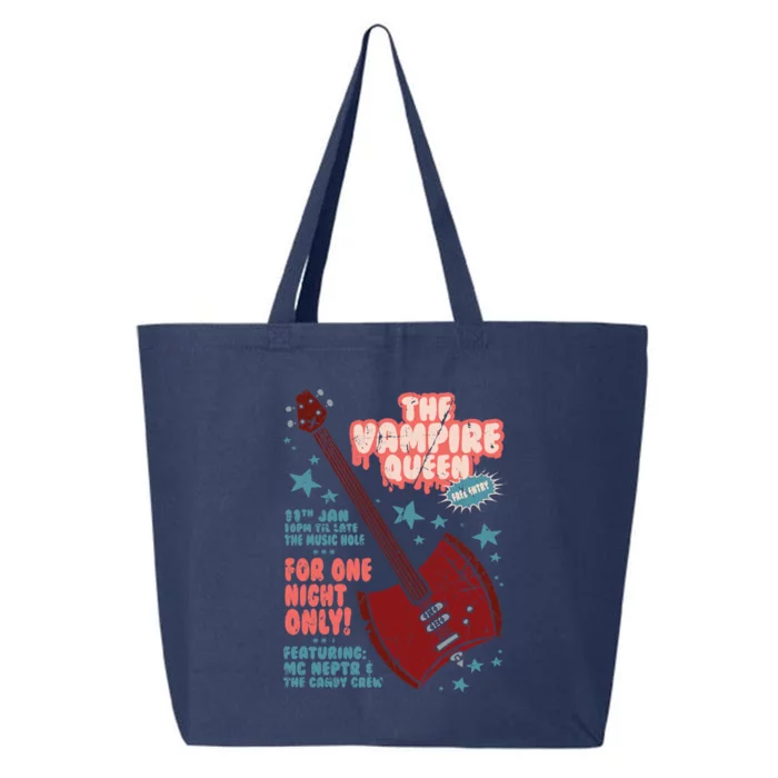 The Vampire Queen Music Poster 25L Jumbo Tote