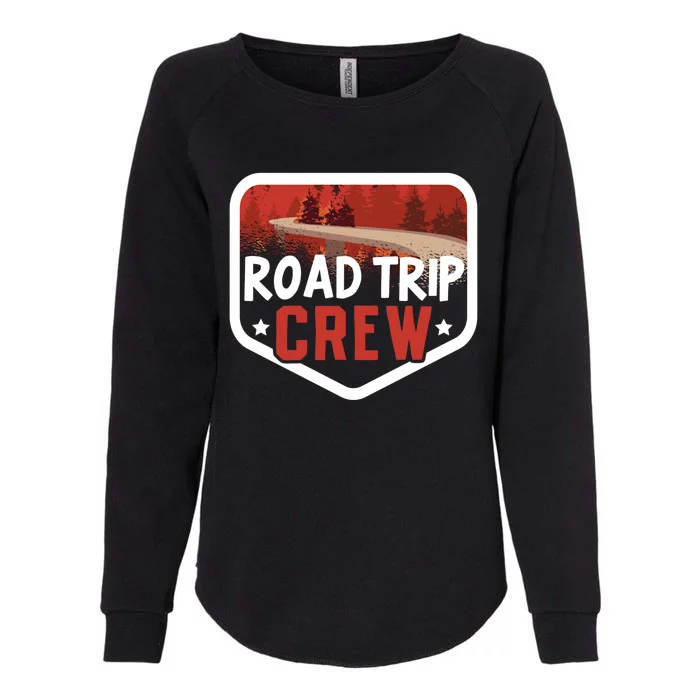 Traveler Vacation Road Trip Crew Watercolor Meaningful Gift Womens California Wash Sweatshirt