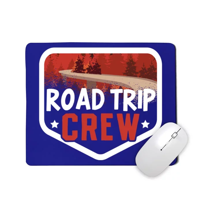 Traveler Vacation Road Trip Crew Watercolor Meaningful Gift Mousepad