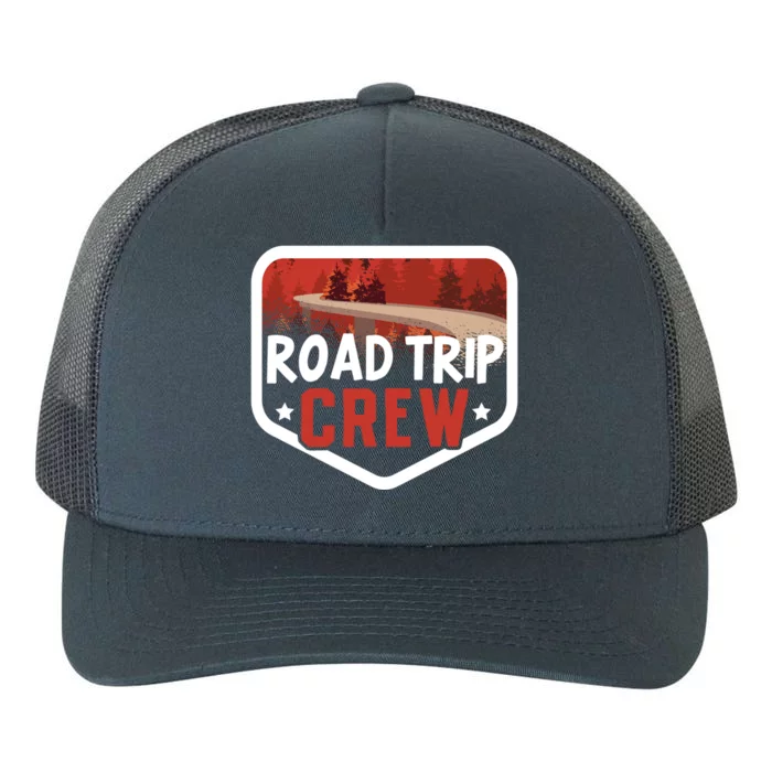 Traveler Vacation Road Trip Crew Watercolor Gift Yupoong Adult 5-Panel Trucker Hat