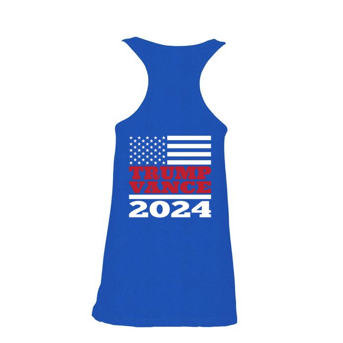 Trump Vance Republican 2024 Election Front And Back Front & Back Ladies Essential Flowy Tank