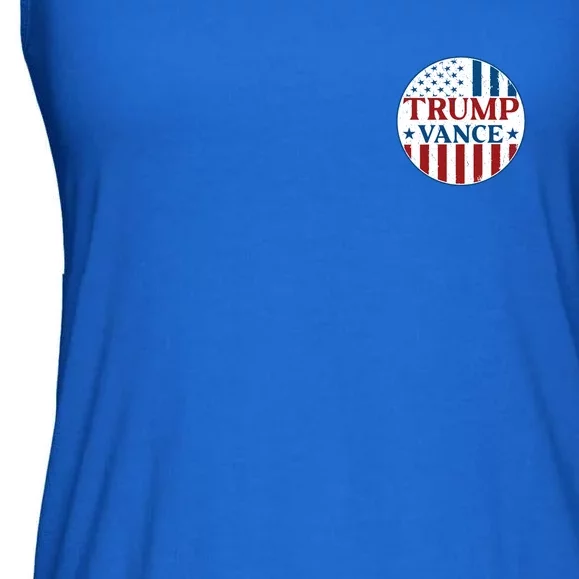 Trump Vance Republican 2024 Election Front And Back Front & Back Ladies Essential Flowy Tank