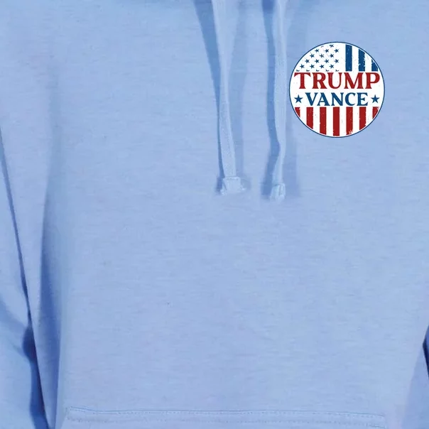 Trump Vance Republican 2024 Election Front And Back Front & Back Unisex Surf Hoodie