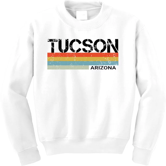 Tucson Vintage Retro 80S Kids Sweatshirt