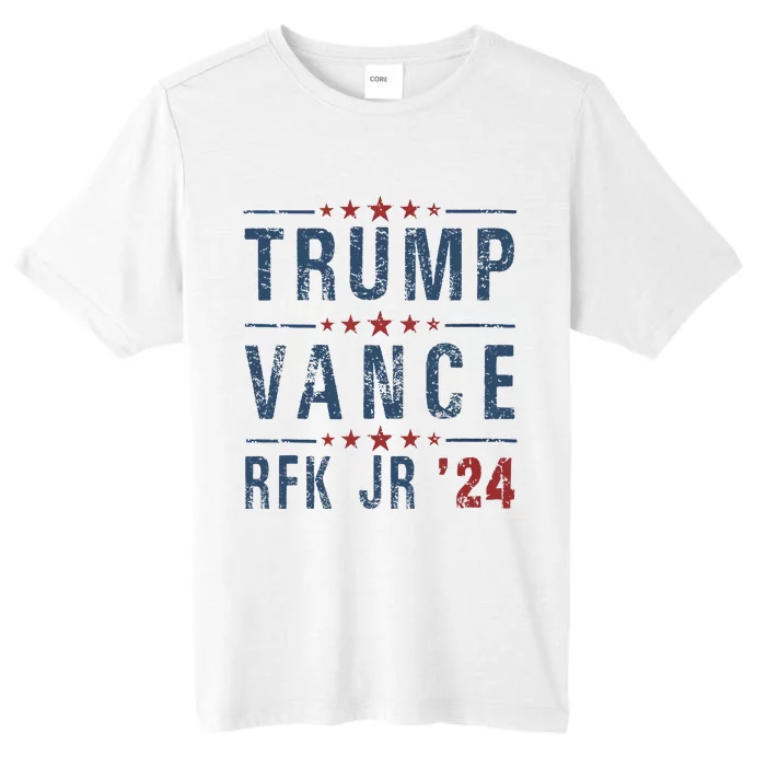 Trump Vance Rfk Jr 2024 IM Voting For Trump Kennedy Vance ChromaSoft Performance T-Shirt