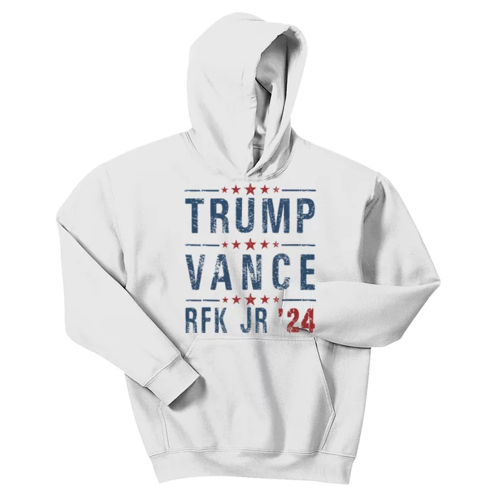 Trump Vance Rfk Jr 2024 IM Voting For Trump Kennedy Vance Kids Hoodie