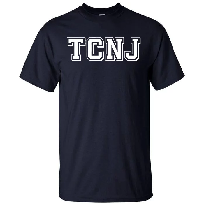 TCNJ Vintage Retro College Athletic Sports Tall T-Shirt