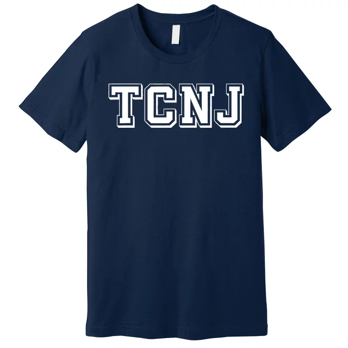 TCNJ Vintage Retro College Athletic Sports Premium T-Shirt