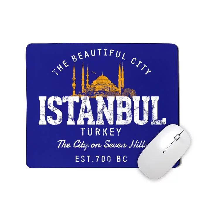 Turkey Vacation Souvenir Istanbul Gift Mousepad