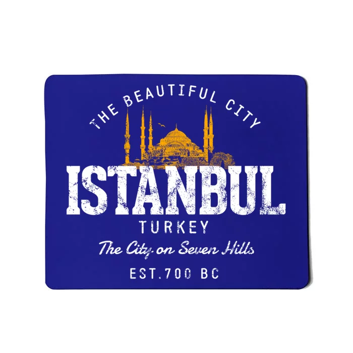 Turkey Vacation Souvenir Istanbul Gift Mousepad