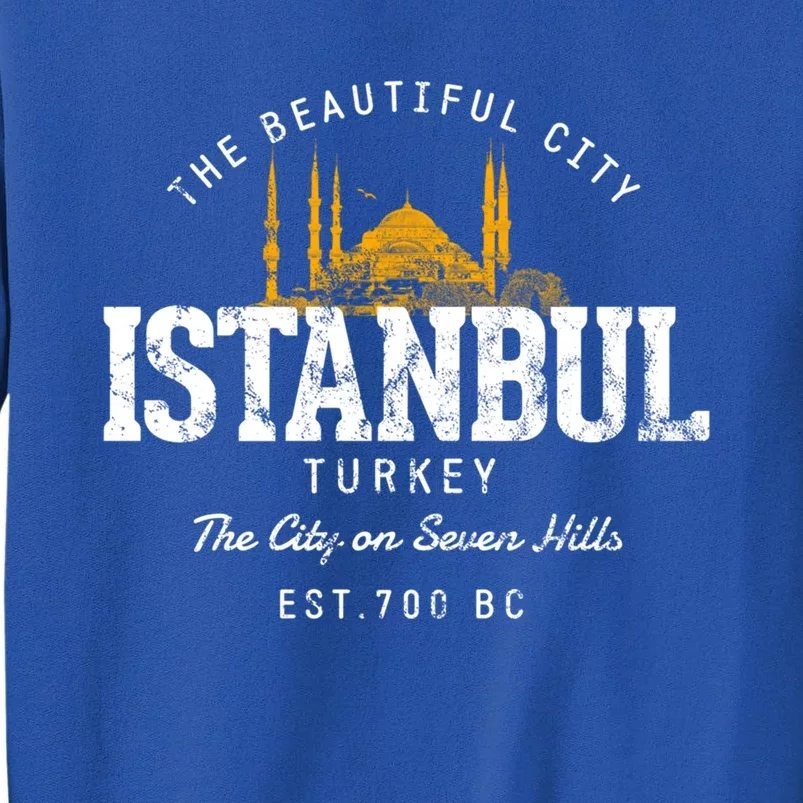 Turkey Vacation Souvenir Istanbul Gift Tall Sweatshirt