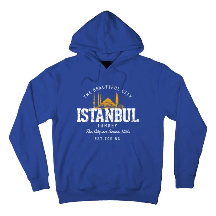 Turkey Vacation Souvenir Istanbul Gift Tall Hoodie