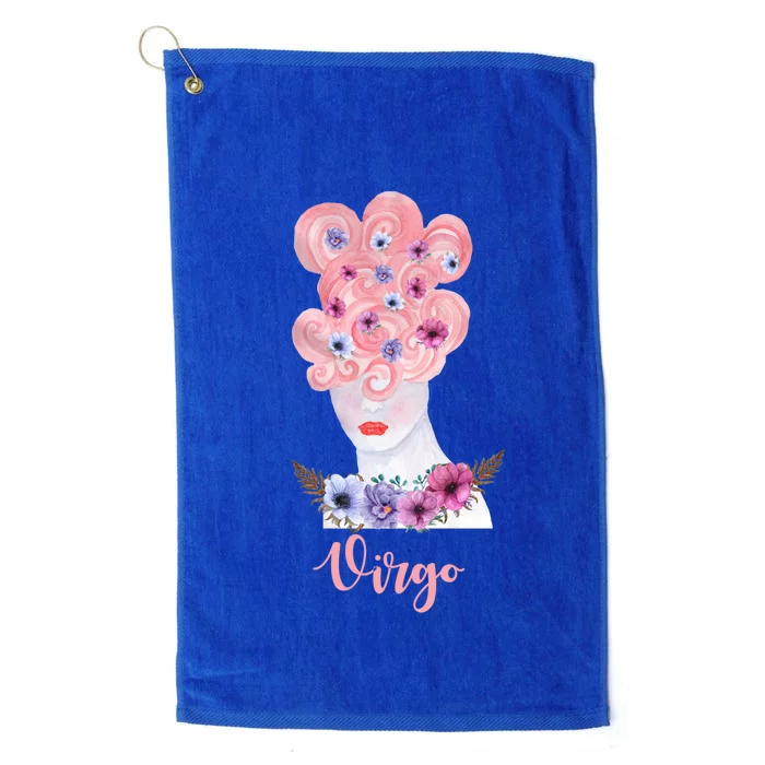 The Virgo Sign Astrology Gift Cool Gift Platinum Collection Golf Towel