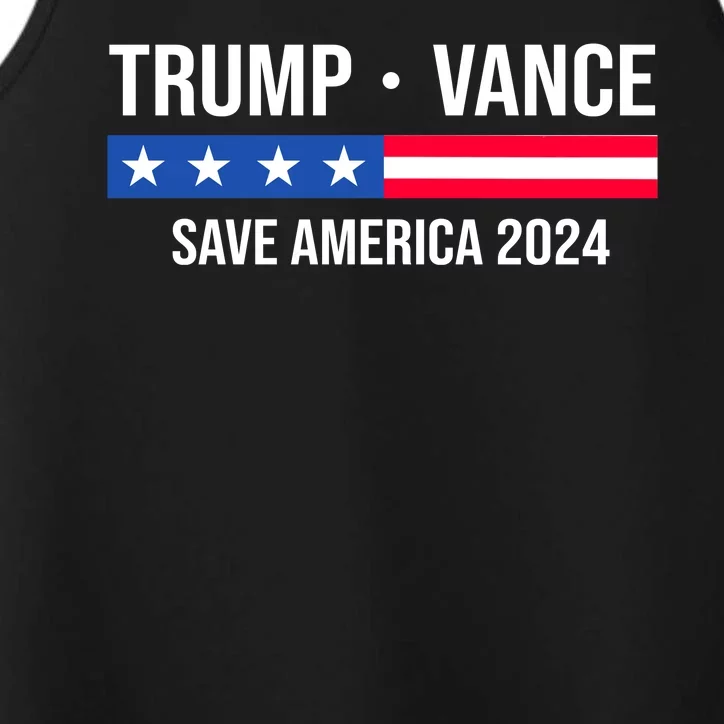 Trump Vance Save America 2024 Usa Election Performance Tank