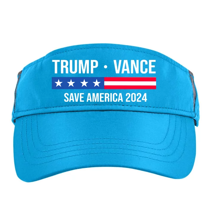 Trump Vance Save America 2024 Usa Election Adult Drive Performance Visor