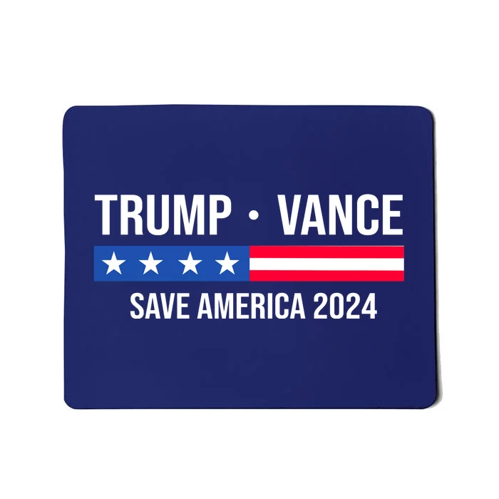 Trump Vance Save America 2024 Usa Election Mousepad