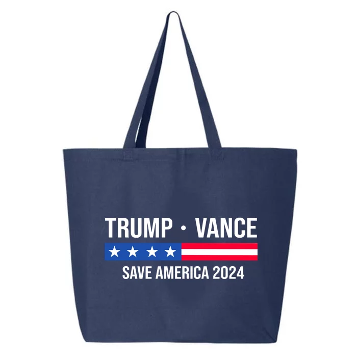 Trump Vance Save America 2024 Usa Election 25L Jumbo Tote