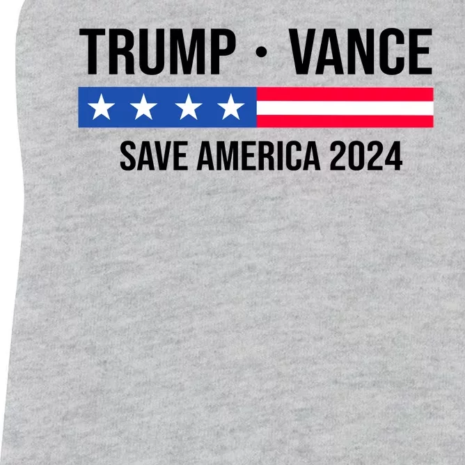 Trump Vance Save America 2024 Usa Election Women's Racerback Tank