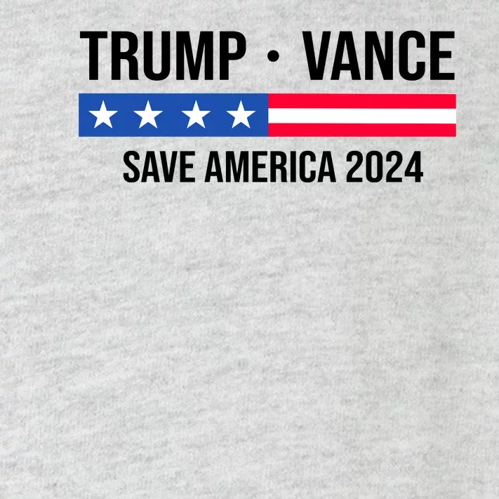 Trump Vance Save America 2024 Usa Election Toddler Long Sleeve Shirt