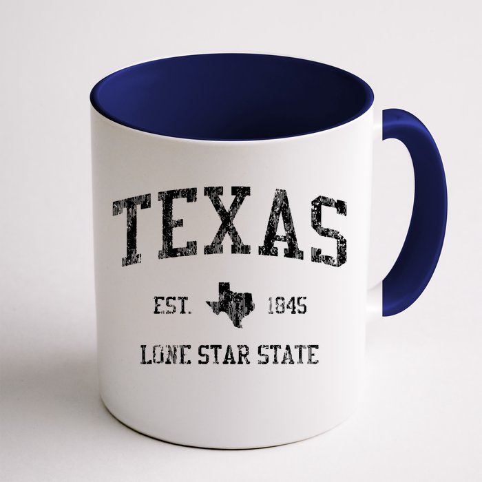 Texas Vintage Sports Design Texan Front & Back Coffee Mug