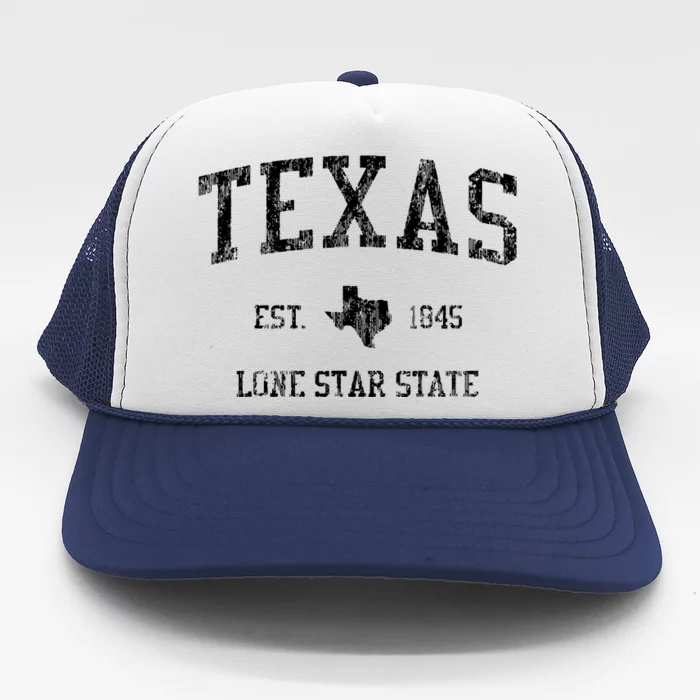 Texas Vintage Sports Design Texan Trucker Hat