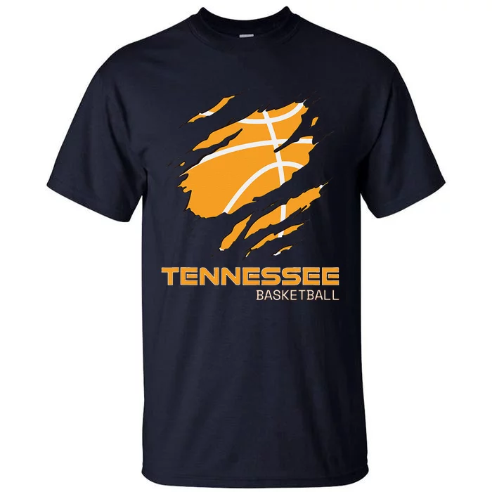 The Volunteer State Fan Tennesseean Tennessee Basketball Tall T-Shirt