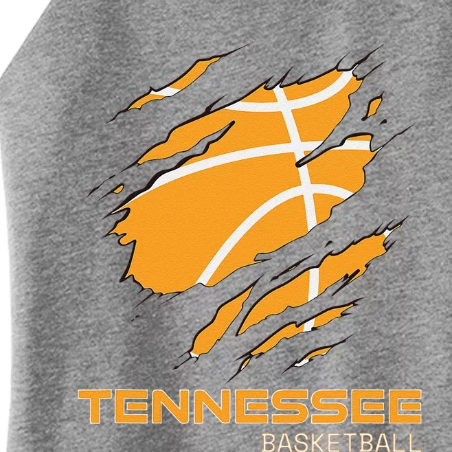 The Volunteer State Fan Tennesseean Tennessee Basketball Women’s Perfect Tri Rocker Tank