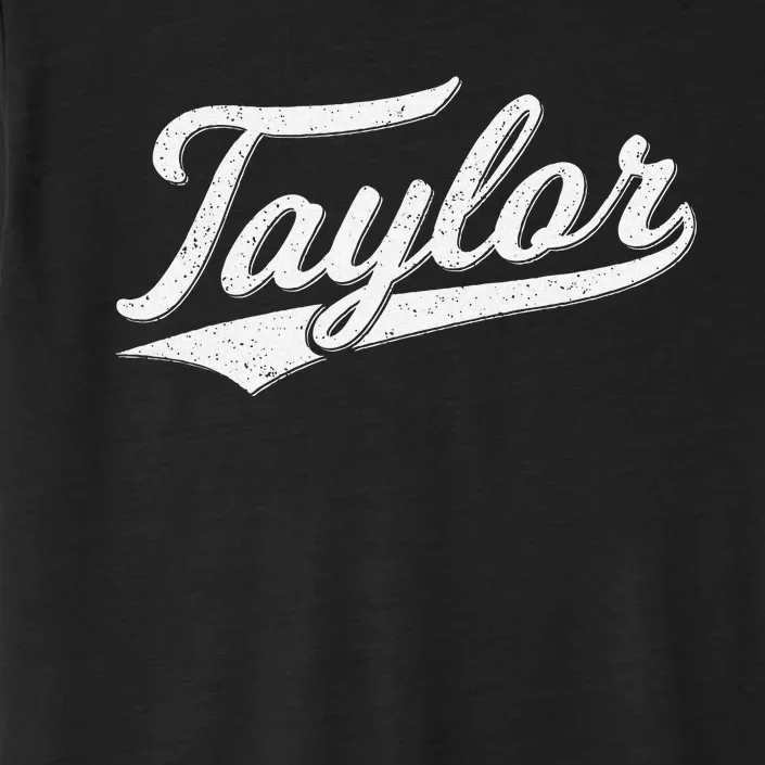 Taylor Varsity Script Athletic Jersey Name Style ChromaSoft Performance T-Shirt