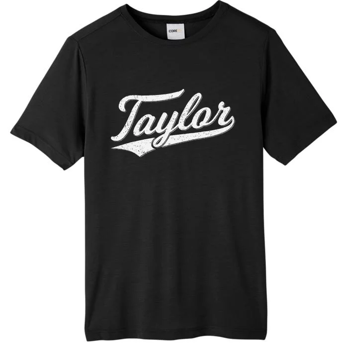 Taylor Varsity Script Athletic Jersey Name Style ChromaSoft Performance T-Shirt