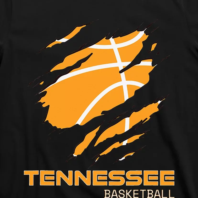 The Volunteer State Fan Tennesseean Tennessee Basketball T-Shirt