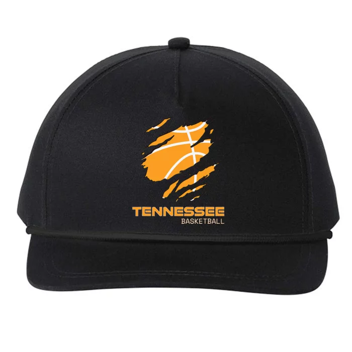 The Volunteer State Fan Tennesseean Tennessee Basketball Snapback Five-Panel Rope Hat