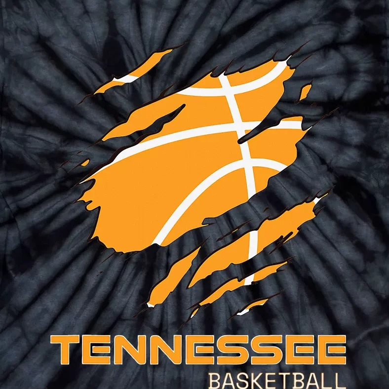 The Volunteer State Fan Tennesseean Tennessee Basketball Tie-Dye T-Shirt