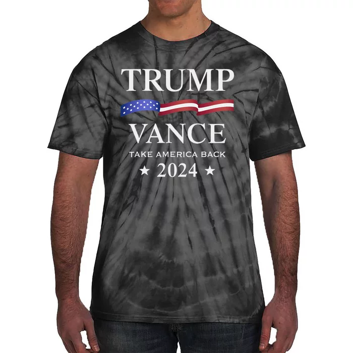 Trump Vance Take America Back 2024 Gift Tie-Dye T-Shirt