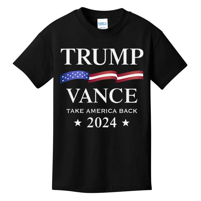 Trump Vance Take America Back 2024 Gift Kids T-Shirt