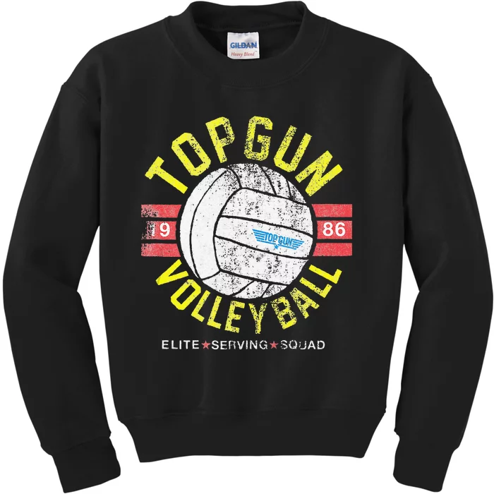 Top Volleyball Tournament Kids Sweatshirt