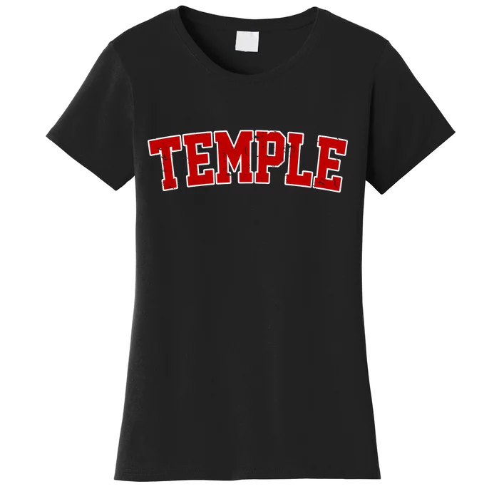 Temple Vintage Texas Sports Design Women's T-Shirt