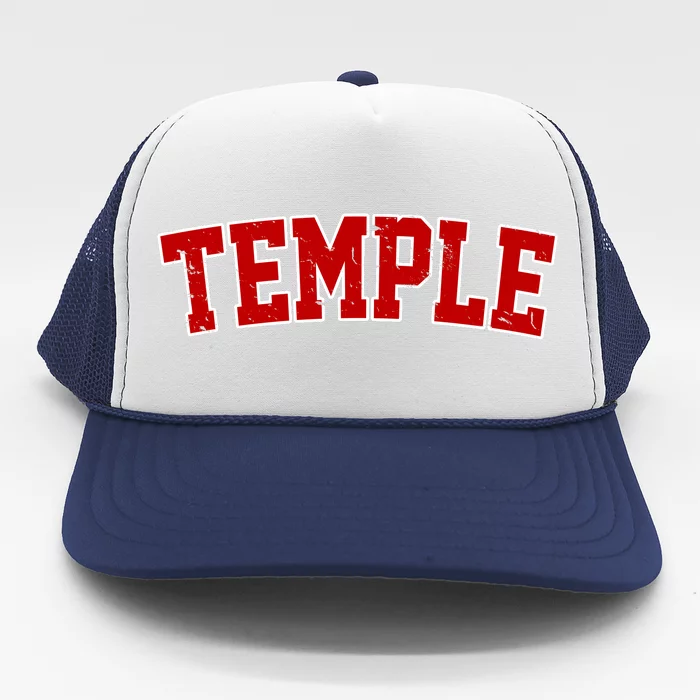 Temple Vintage Texas Sports Design Trucker Hat