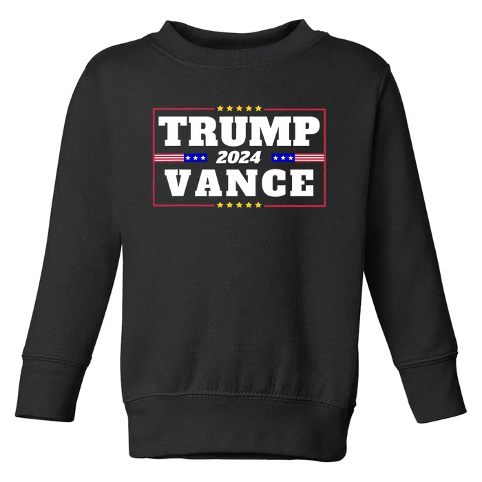 Trump Vance Toddler Sweatshirt