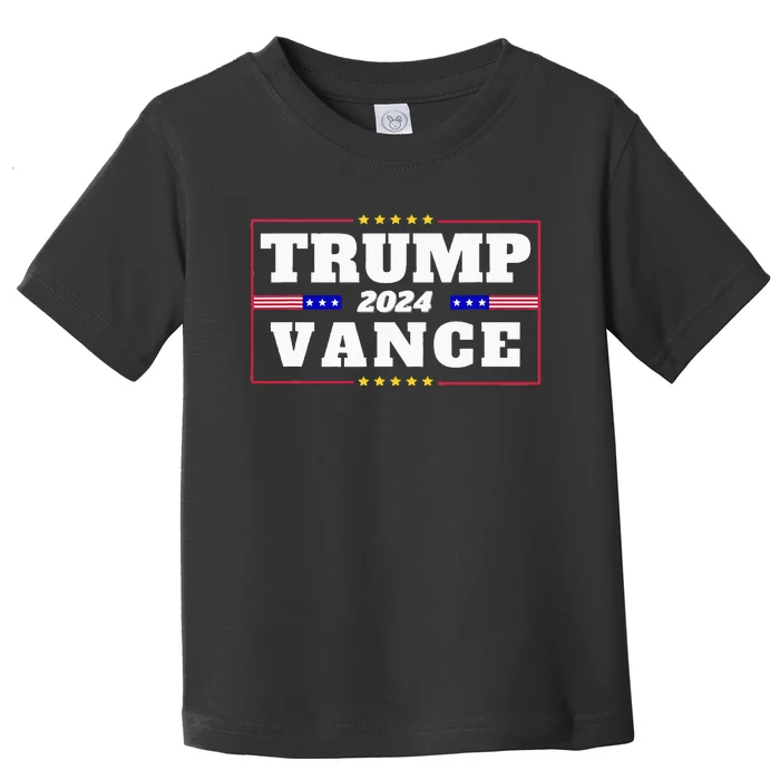 Trump Vance Toddler T-Shirt