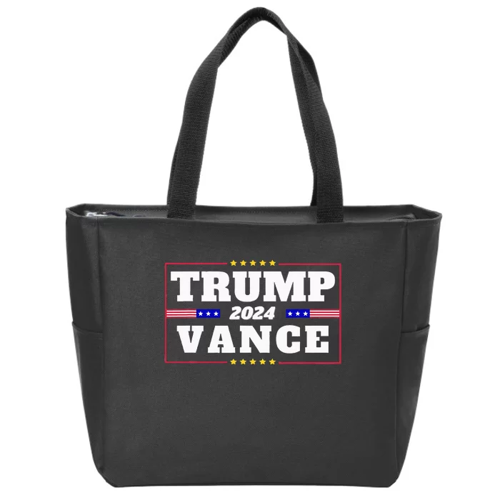 Trump Vance Zip Tote Bag