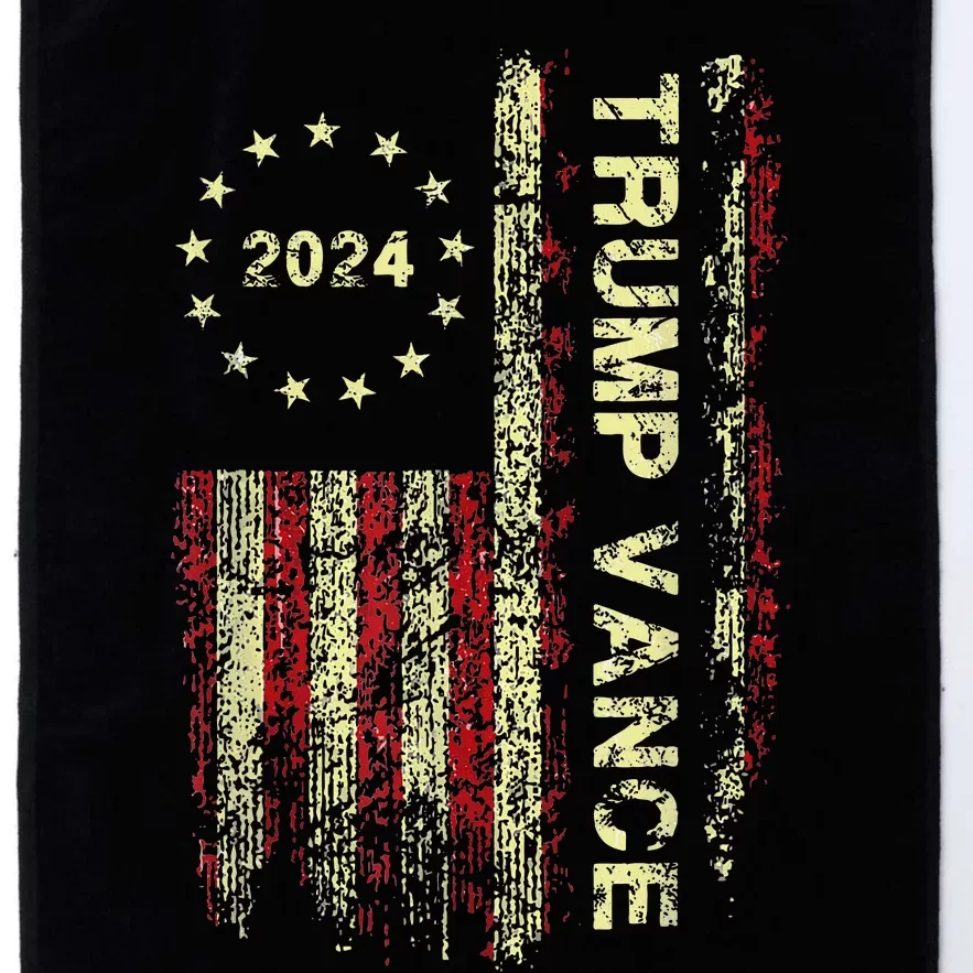 Trumpmania Vance Trump Vance 2024 Take America Back Platinum Collection Golf Towel