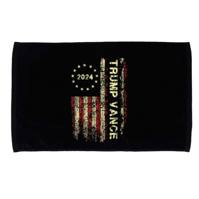 Trumpmania Vance Trump Vance 2024 Take America Back Microfiber Hand Towel