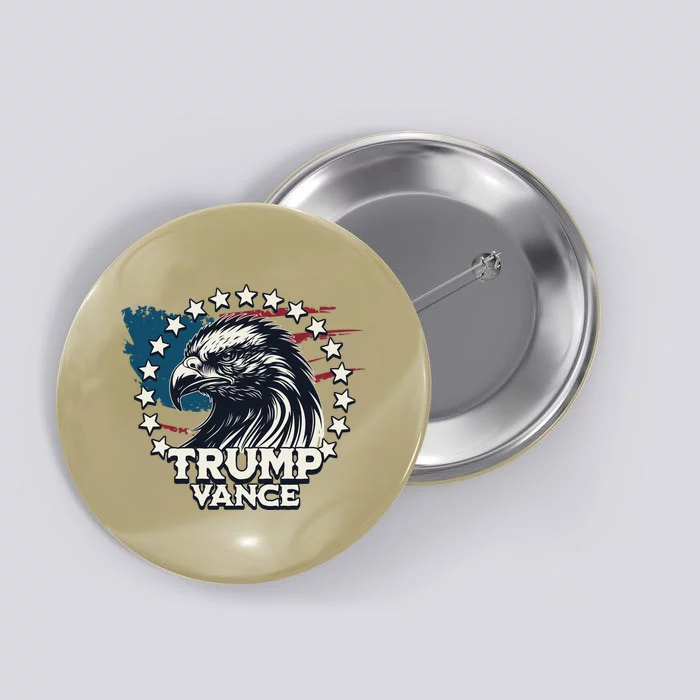 Trump Vance Victory Eagle Button