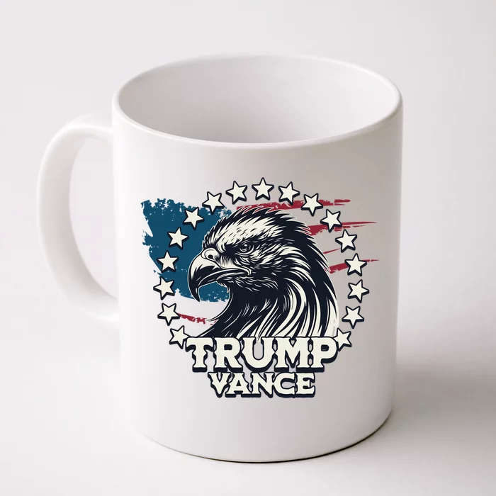 Trump Vance Victory Eagle Front & Back Coffee Mug