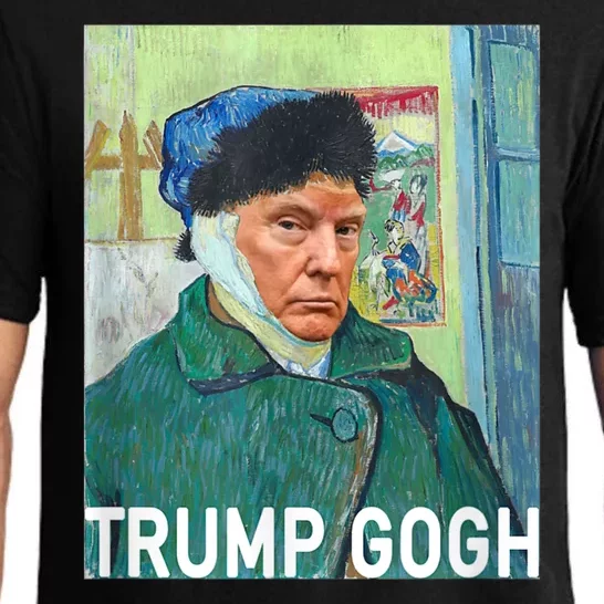 Trump Vincent Van Gogh Funny 2024 Pajama Set