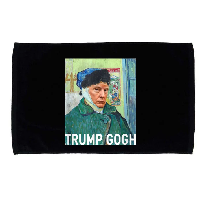 Trump Vincent Van Gogh Funny 2024 Microfiber Hand Towel