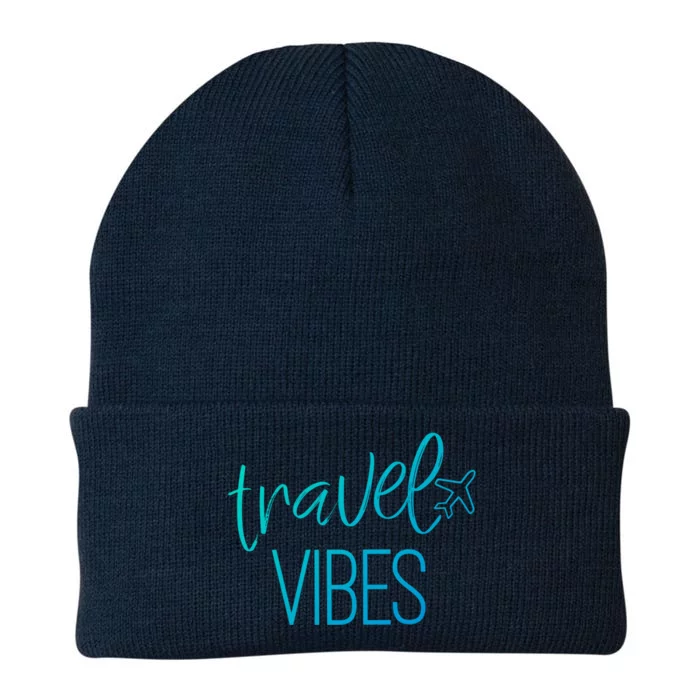 Travel Vibes Vacay Mode Wanderlust Gift Knit Cap Winter Beanie